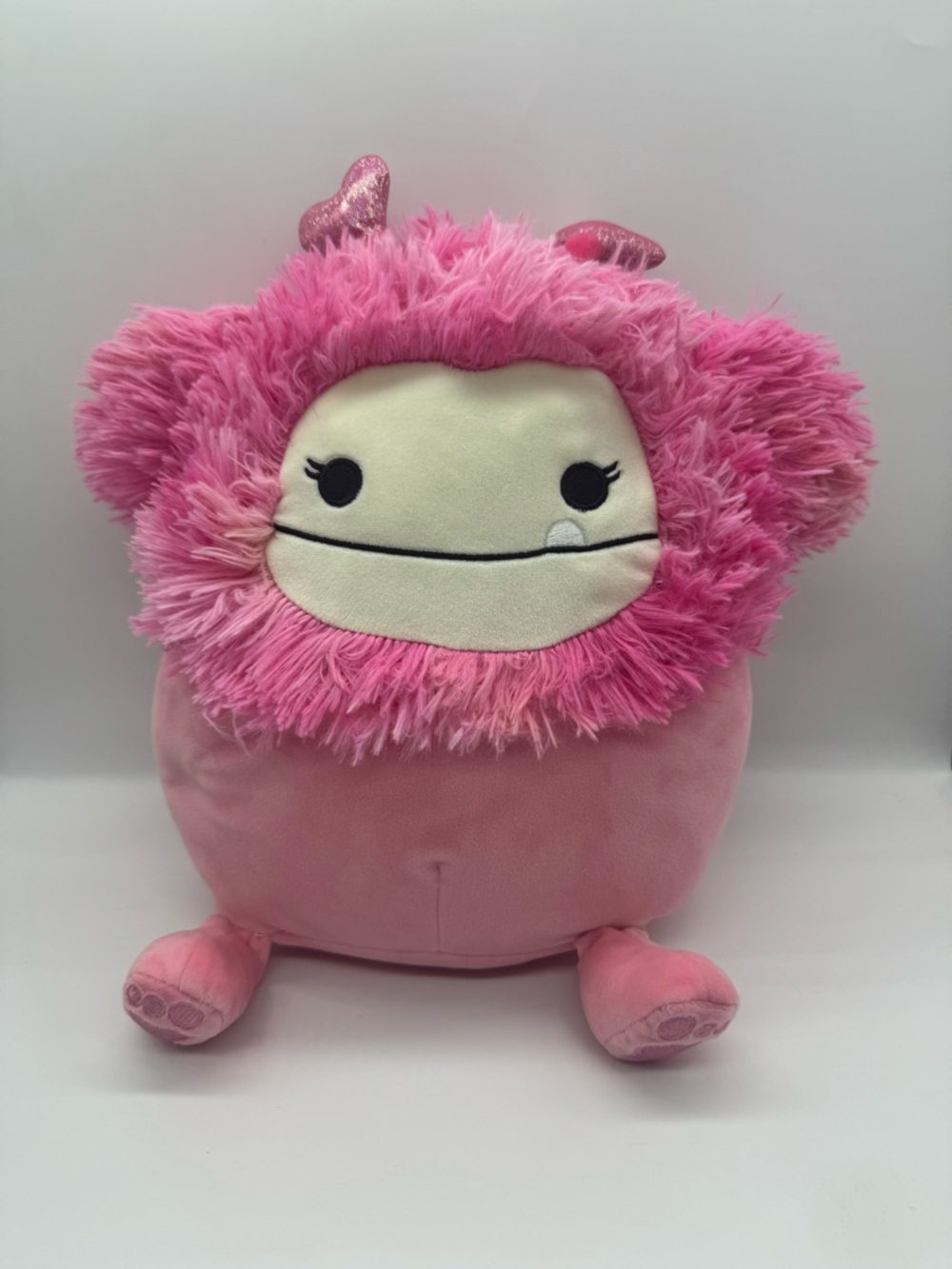 Squishmallows Caparinne the Pink Bigfoot
